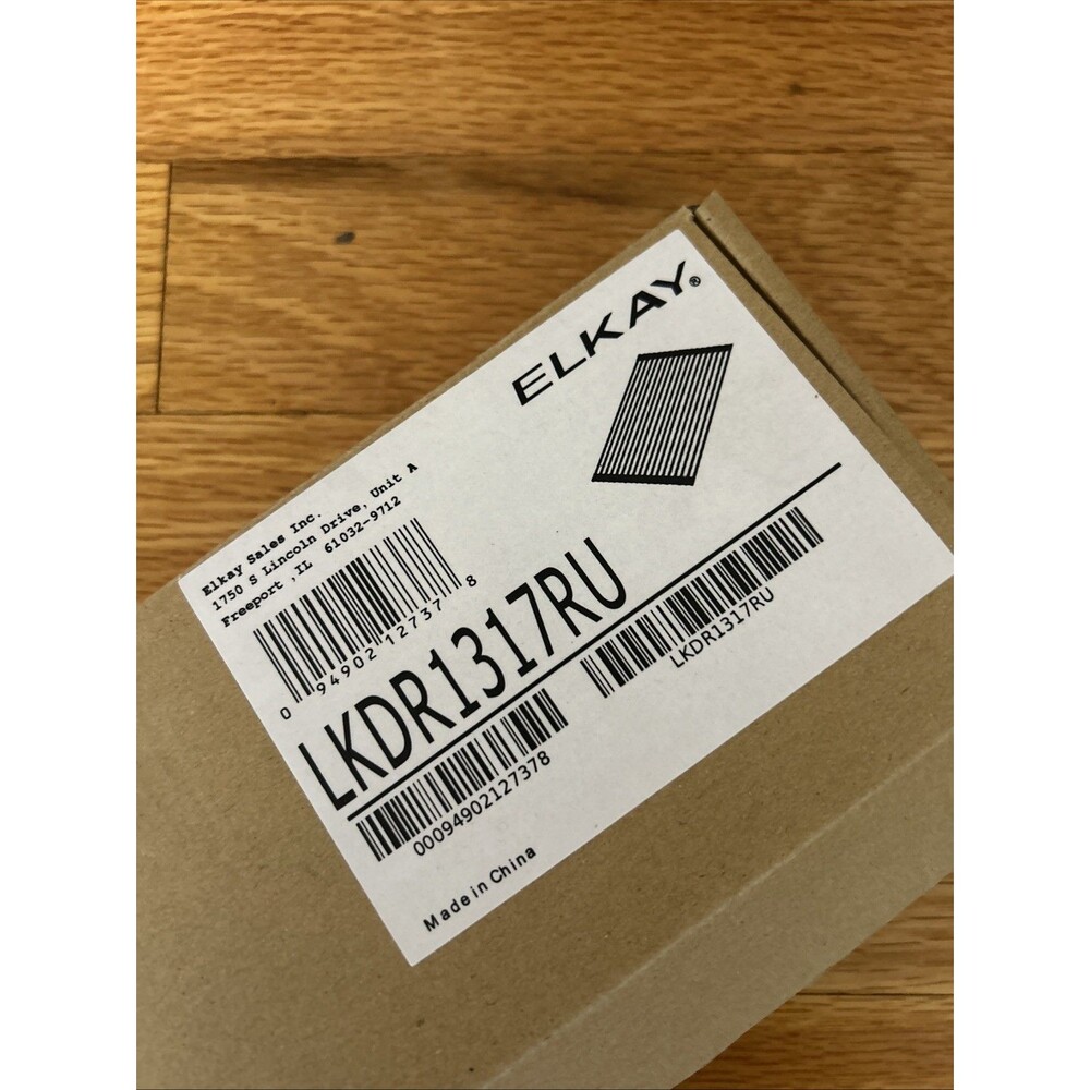 Elkay Crosstown Black Silicone 11-7/8 X 16-3/4 X 3/8 Drying Rack Lkdr1317Ru